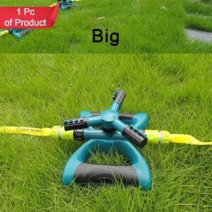 360 Degree 3 Arm Sprinkler for Watering Garden
