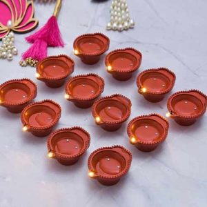 Water led Diya Indian quality with box